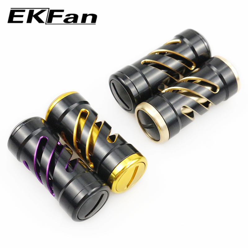 Fly Reel - ลูกบิดรอกตกปลาแบบสปินนิ่งและเบทคาสติ้ง EKFan ทำจากอะลูมิเนียมอัลลอย สำหรับ DAI/SHI ขนาด