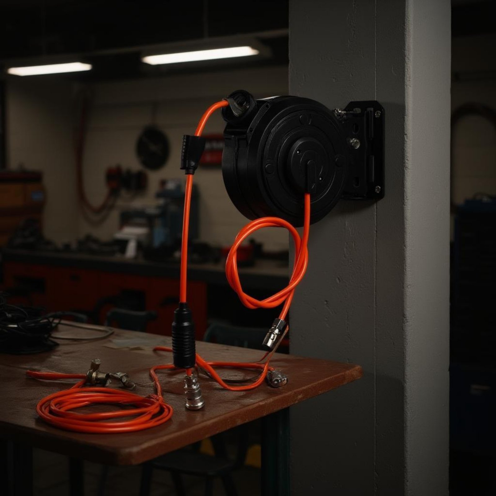 รอกเก็บสายลมแบบยืดหดได้ พร้อมร - Electric Reel บทวิจารณ์และราคา