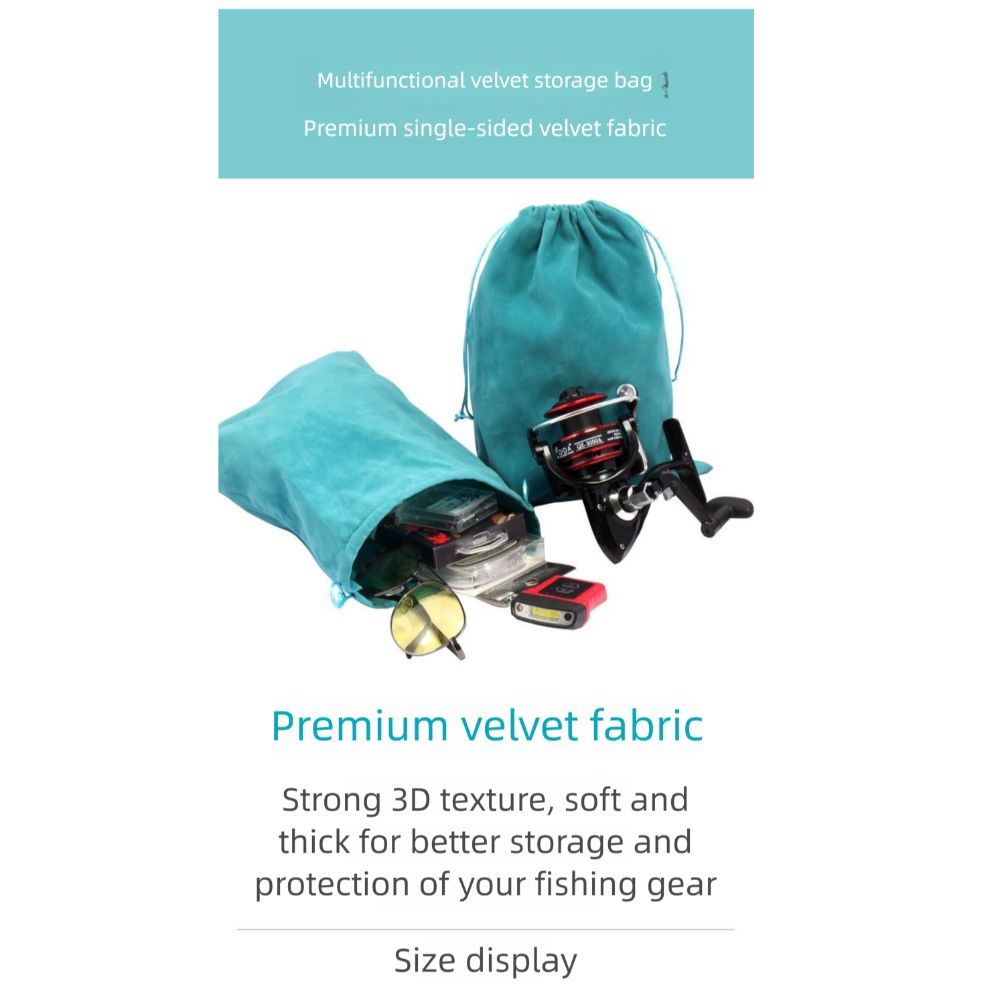 กระเป๋าป้องกันอุปกรณ์ตกปลาแบบพ - Reel Bag บทวิจารณ์และราคา