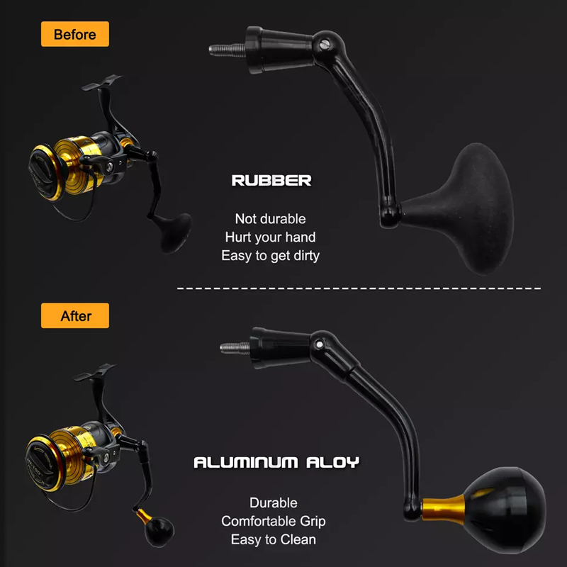 ด้ามจับกำลัง 92 มม. สำหรับรอก  - Penn Reel Spinfisher บทวิจารณ์และราคา