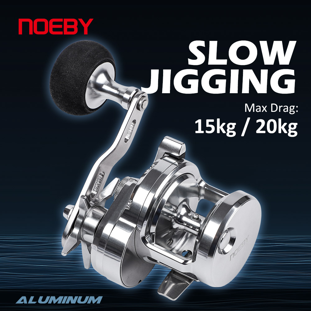 รอกตกปลา NOEBY Slow Pitch Jigg - Trolling Reel บทวิจารณ์และราคา